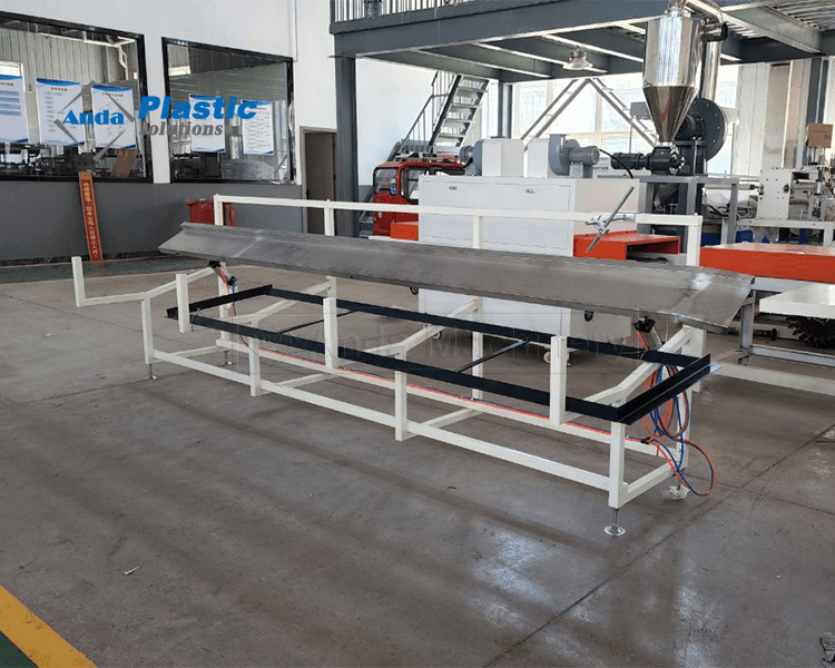 Wood Plastic Composite Wpc Flooring Decking Fencing Profile Making Machine Line