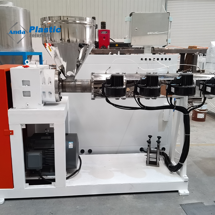 Single Screw PVC Edge Band Extrusion Machine